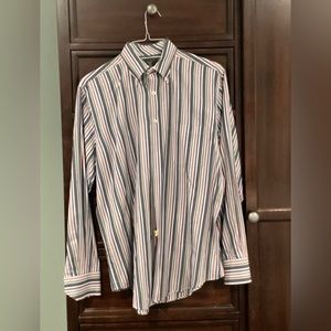 Maker & Company multicolored long sleeve button up cotton shirt